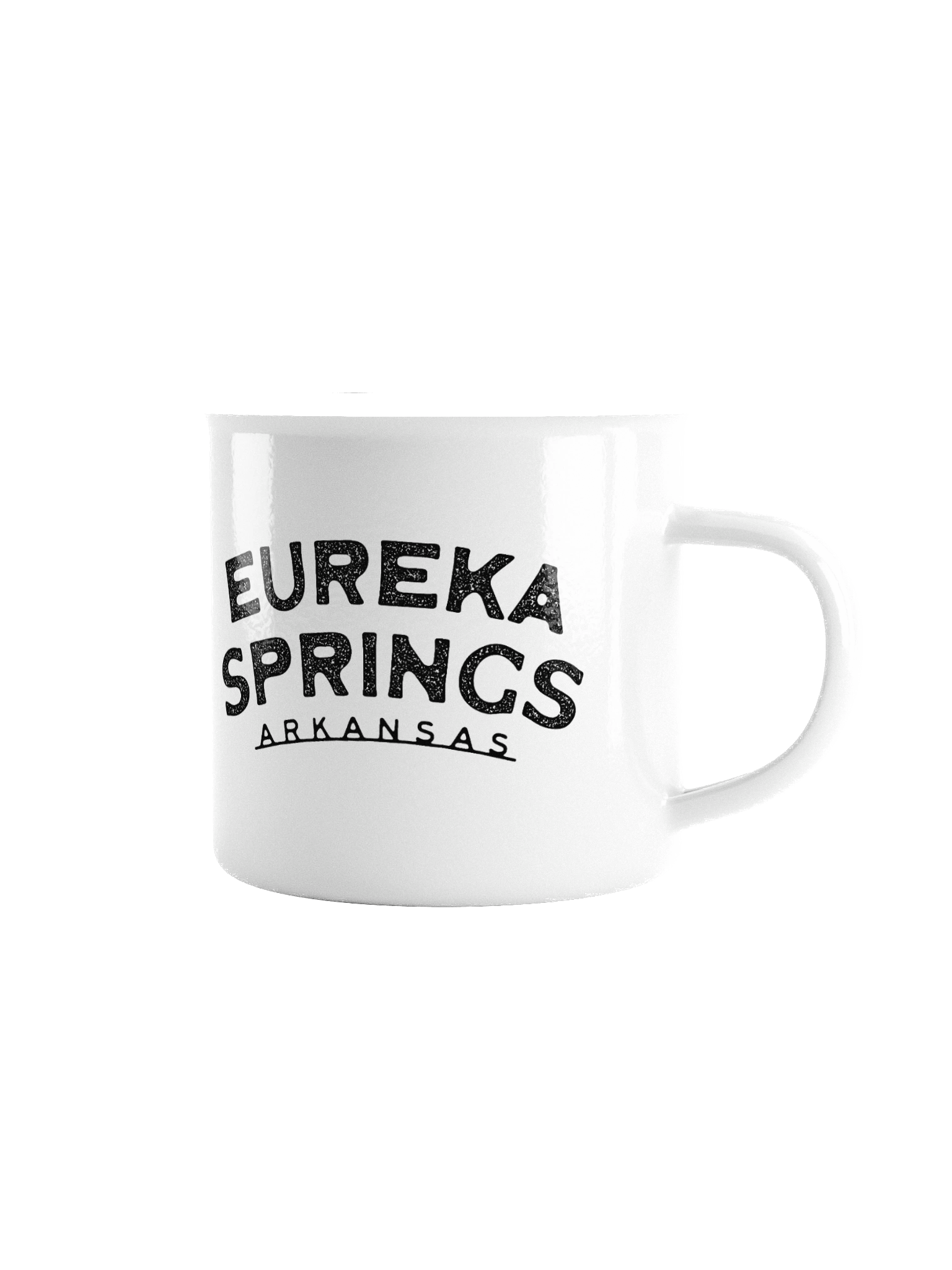 Eureka Springs Arch Block Enamel Mug product image (2)