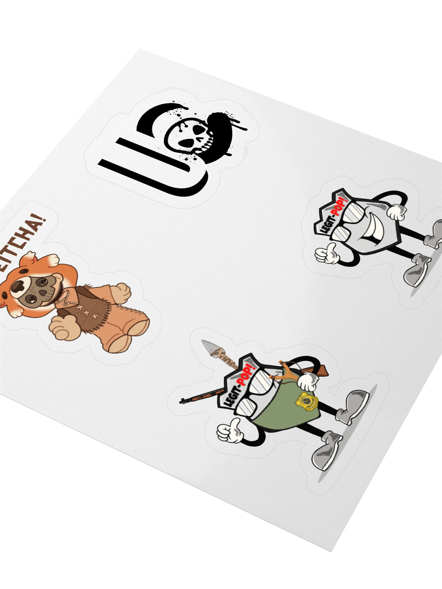 Legit-POP! Kiss Cut Sticker Set product image (5)