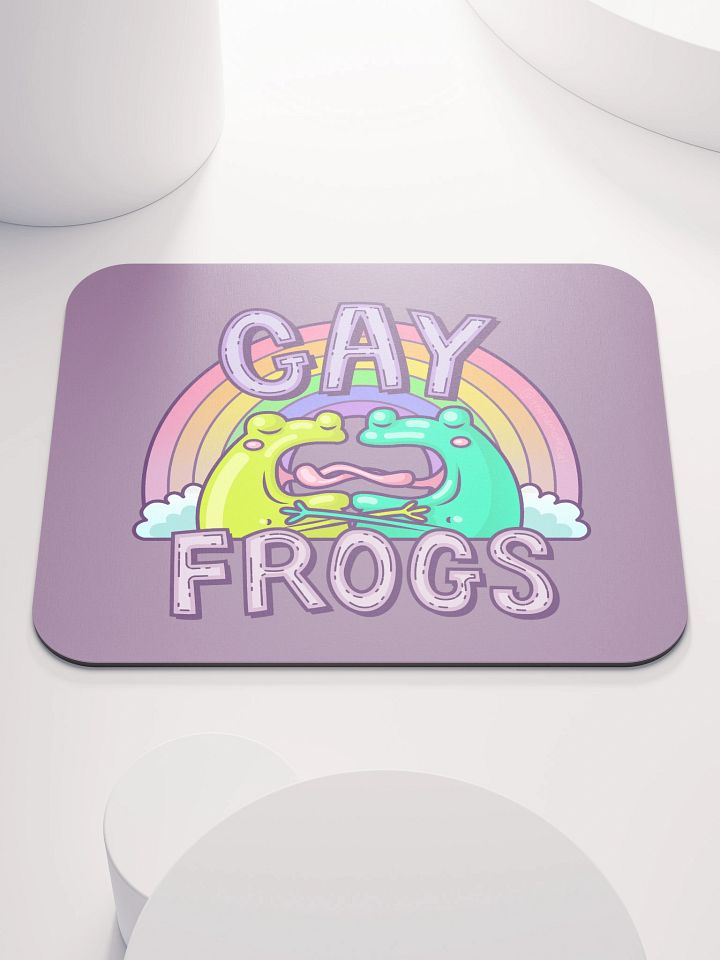 Gay Frogs Mousepad product image (1)