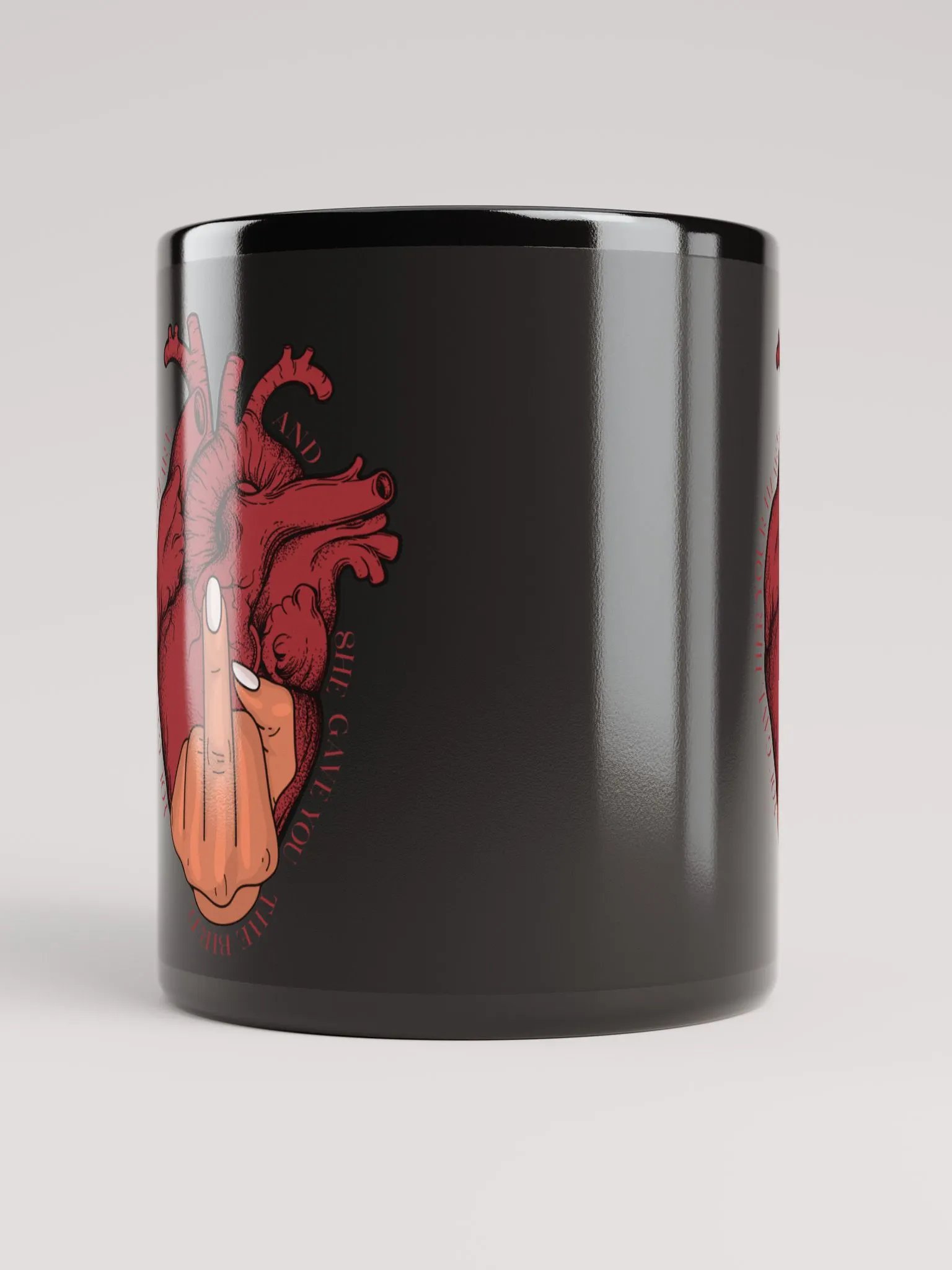 You Gave Her Your Heart Black Mug product image (10)