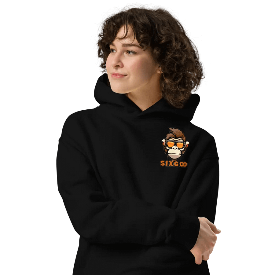 Reflective Monkey Oversized Hoodie product image (4)
