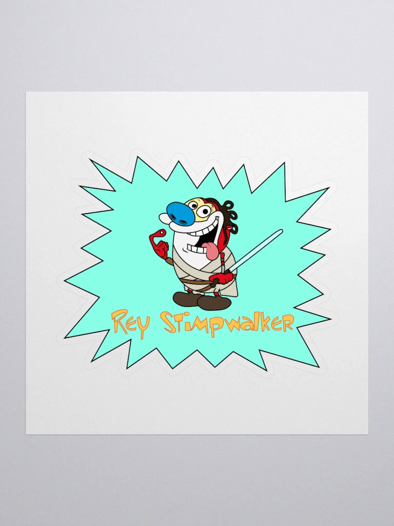 Rey Stimpwalker Sticker product image (1)
