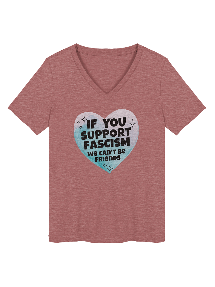 Antifascist V-neck product image (5)