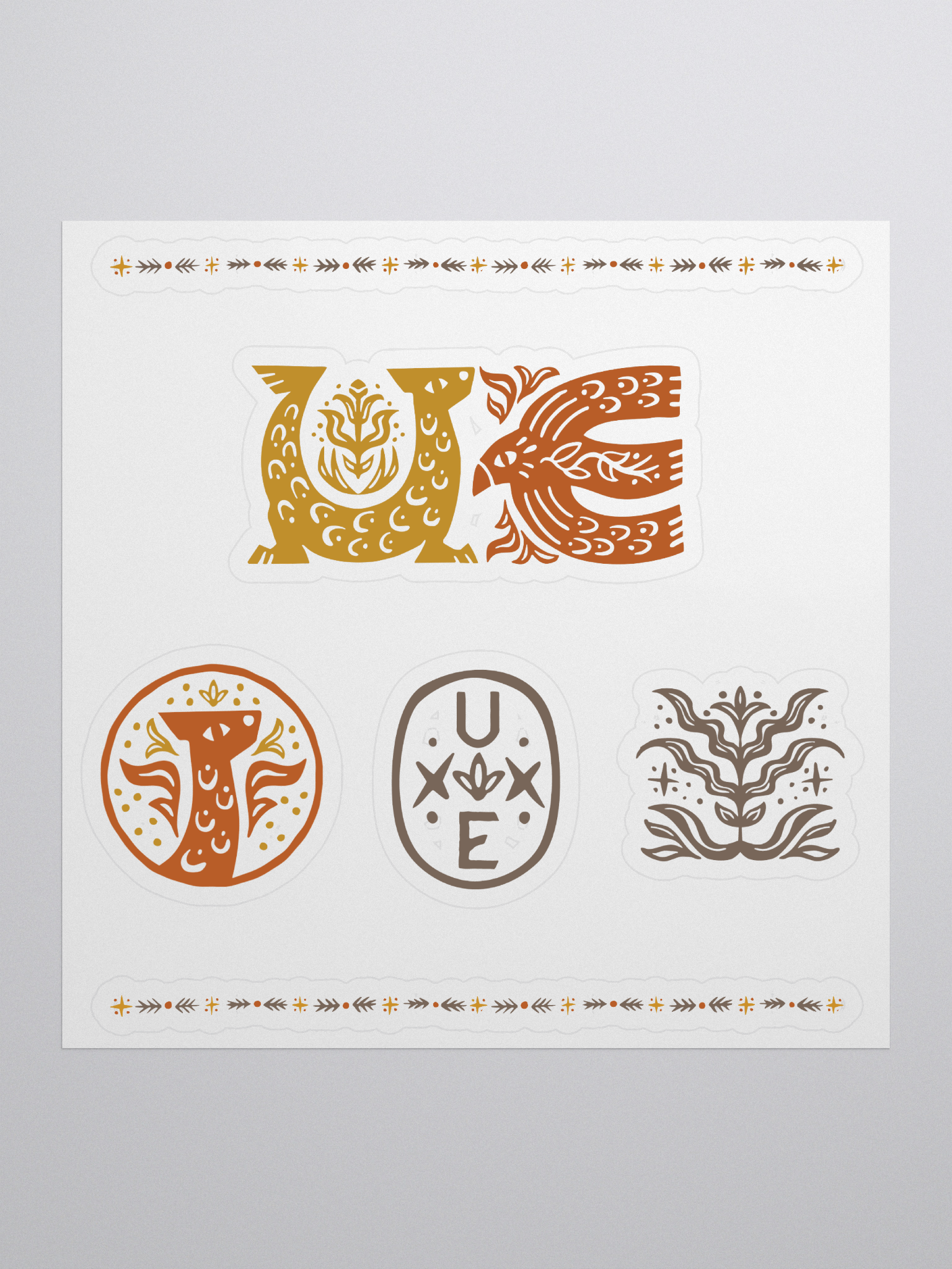 UE Sticker Sheet product image (1)