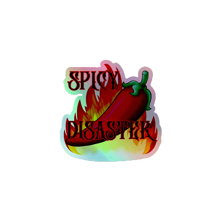 spicy disaster sticker product image (1)