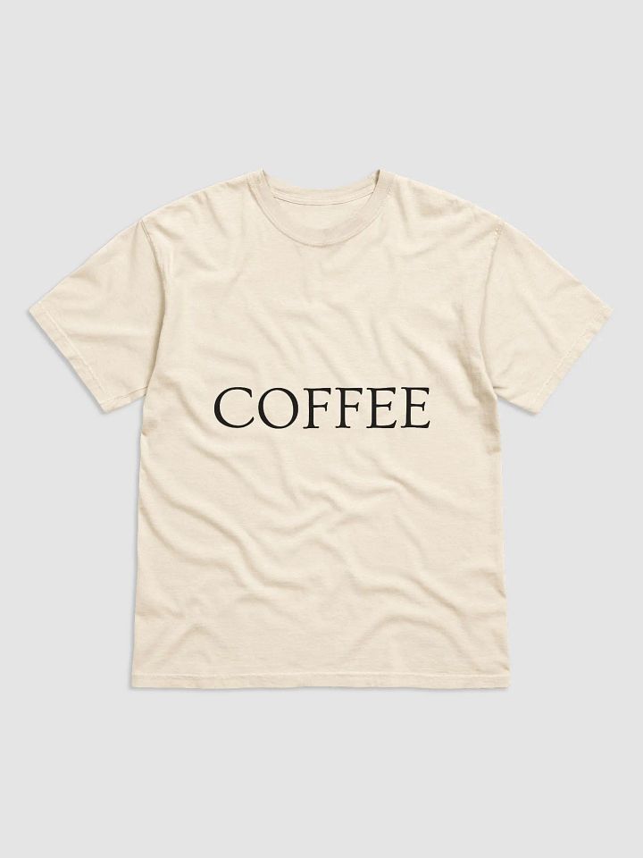 COFFEE T-SHIRT (BLACK) product image (42)