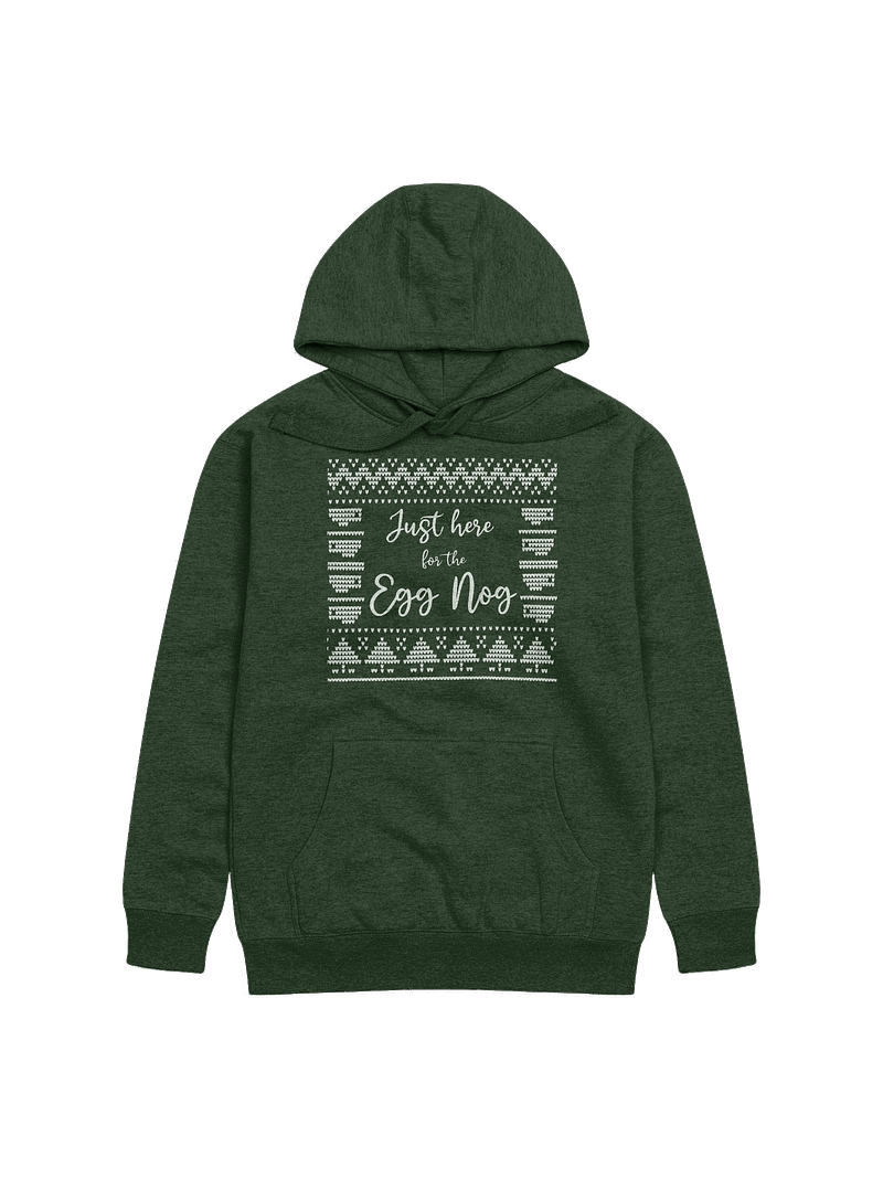 Egg Nog Hoodie (Front and Back)