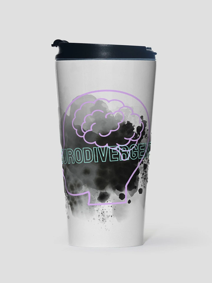 NeuroDivergent Stainless Steel Travel Mug product image (1)