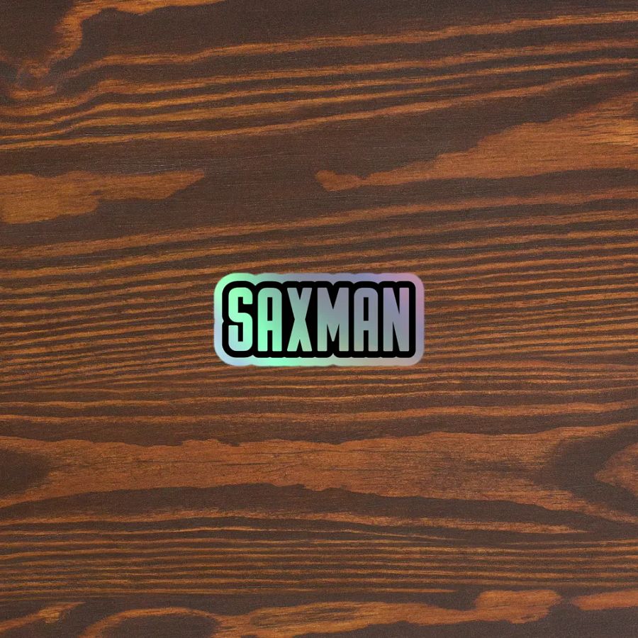 SAXMan Holo Sticker product image (3)