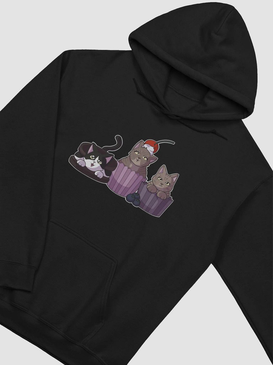Hoodie with THE three cats product image (3)