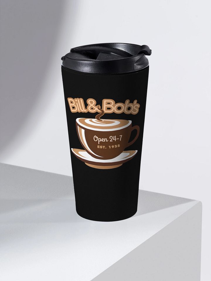 Bill & Bob's Coffee Shop Travel Mug product image (1)