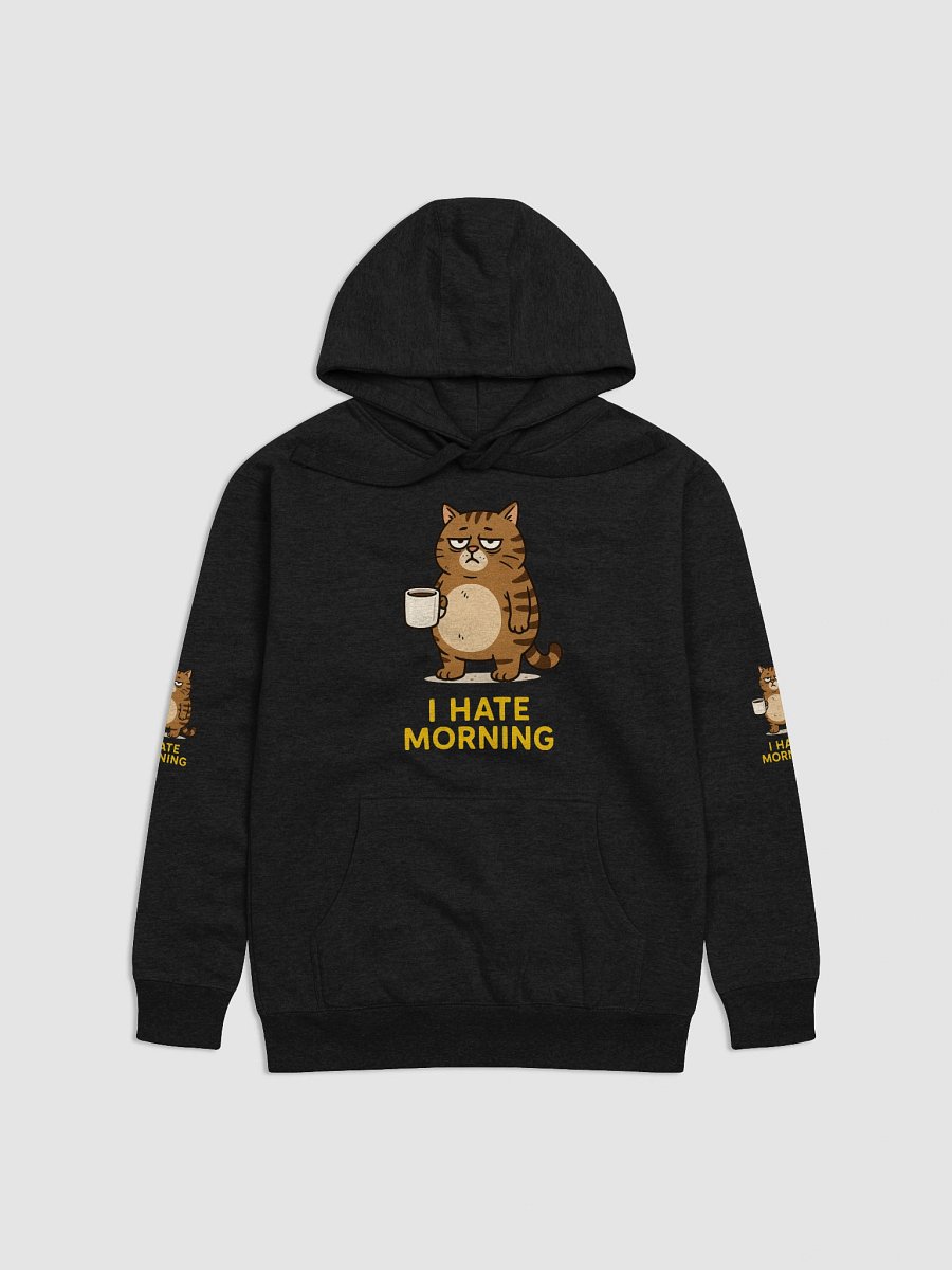 Grumpy Cat Morning Mood Premium Hoodie product image (1)