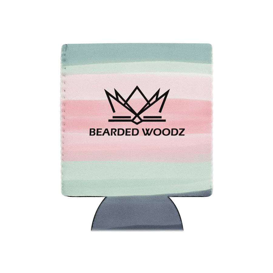 Coozie Can Cooler (Design: Bearded Woodz) Custom Color product image (1)