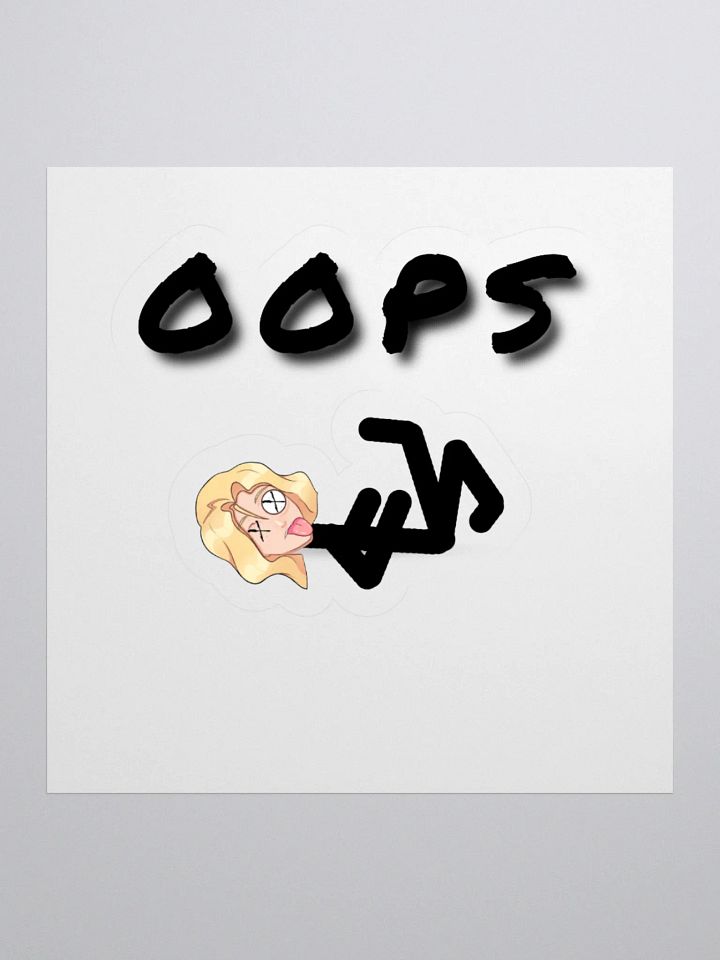 OOPS Sticker product image (3)