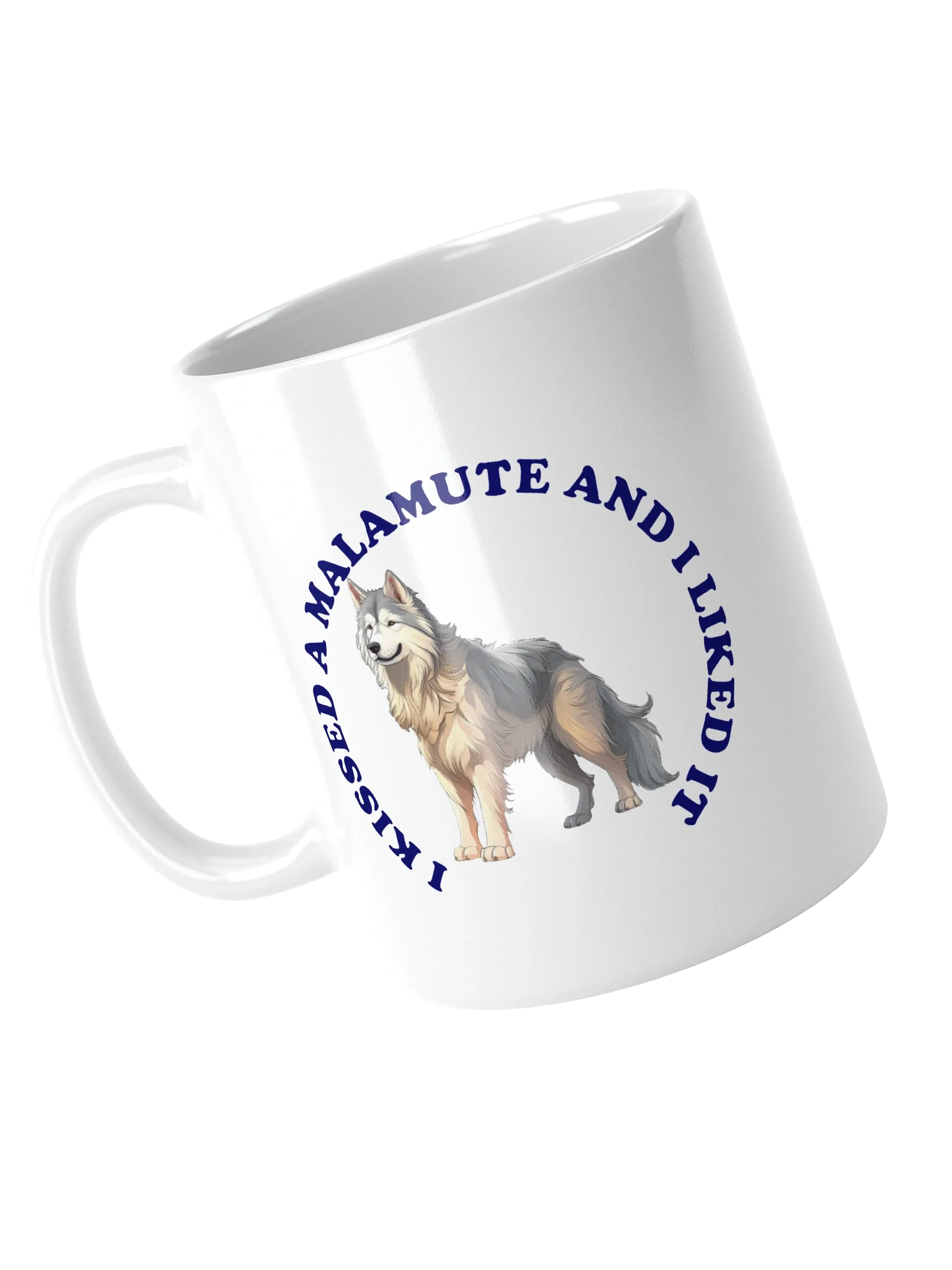 I Kissed a Malamute, Mug product image (10)