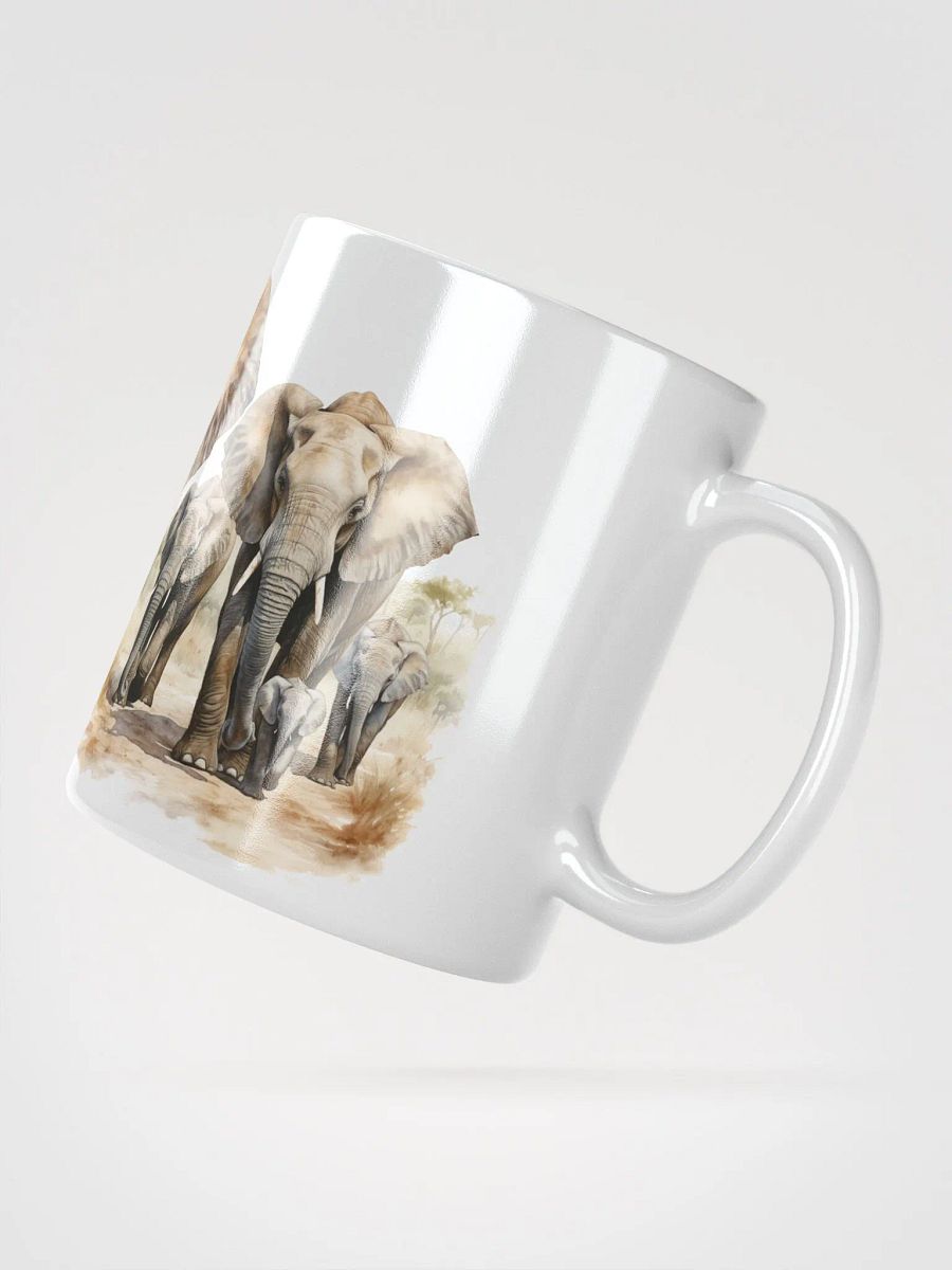 Elephant Parade White Glossy Mug product image (5)