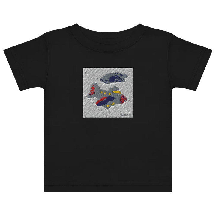 Kid Airplane (Rabbit Skins Baby Jersey T-Shirt) product image (1)