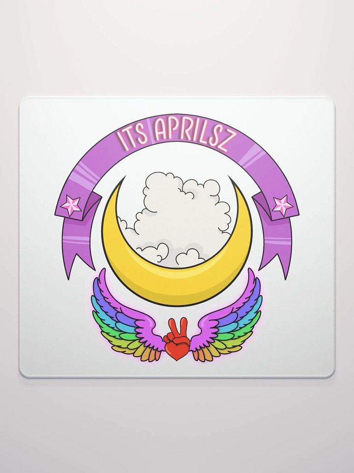 Its Aprilsz Channel Logo Gaming Mouse Pad product image (2)