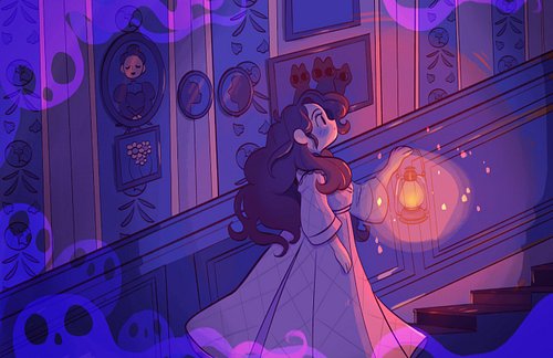 I’m so excited that I can finally show this piece off! I’m hoping to have a spooky story go with each of the pieces relating ...