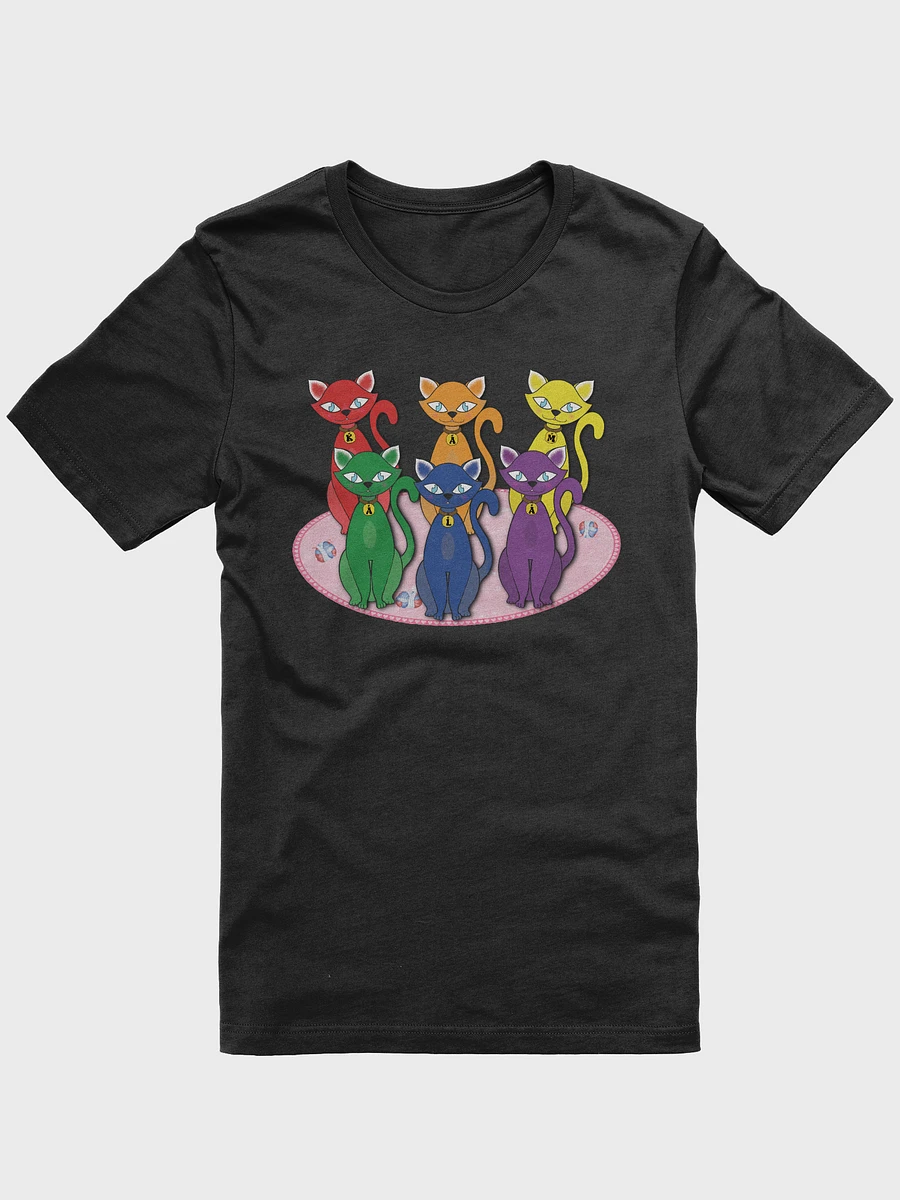 Rainbow Cats for Kamala - Super Soft T product image (4)