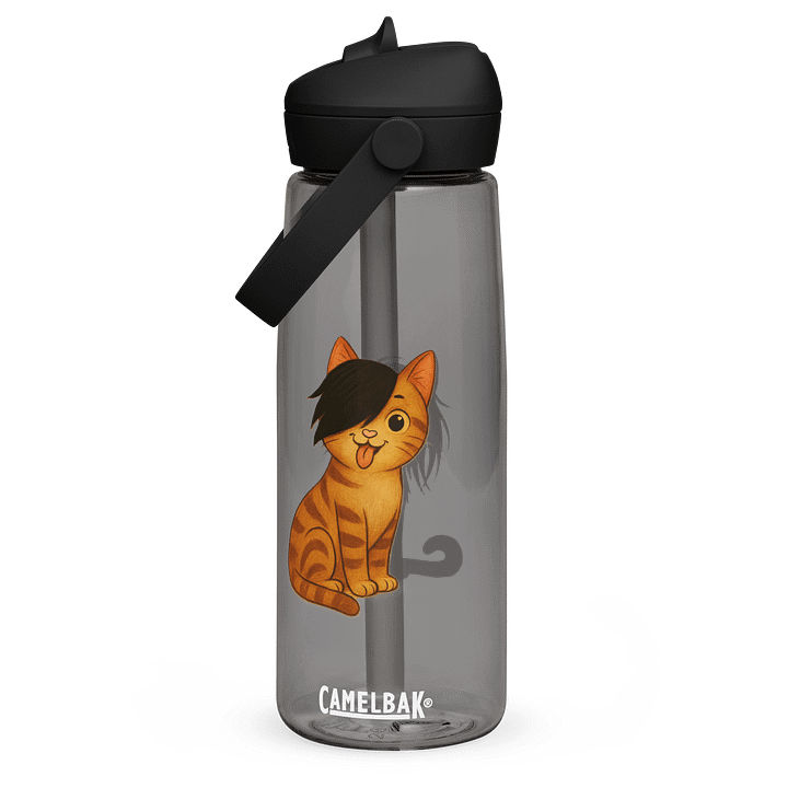 Emo Cats Flip Straw Water Bottle product image (3)