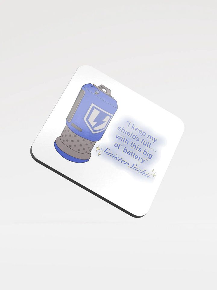 SinisterSushii Big ol' Battery Coaster product image (1)