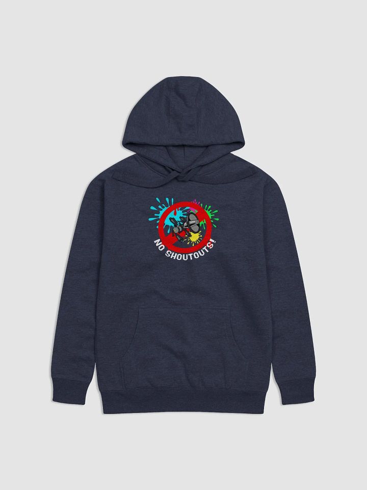No Shoutouts! (Unisex Blue Edition Hoodie) product image (1)