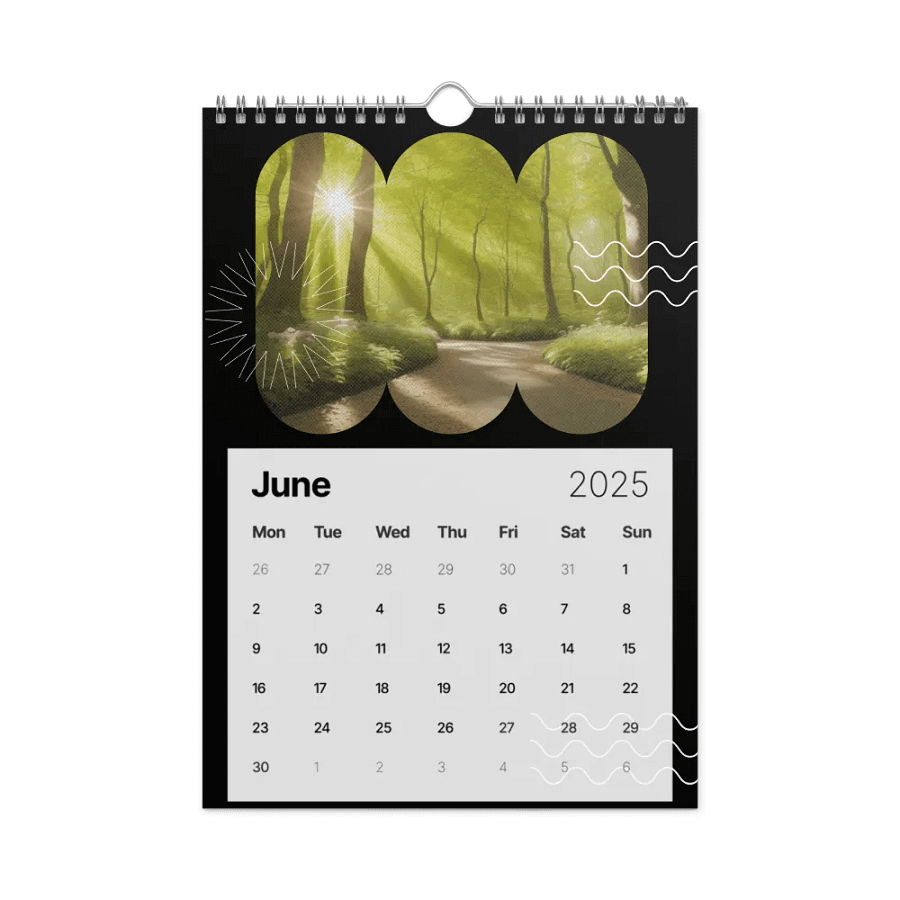 SEASONAL NATURE WALL CALENDAR 2025 product image (8)