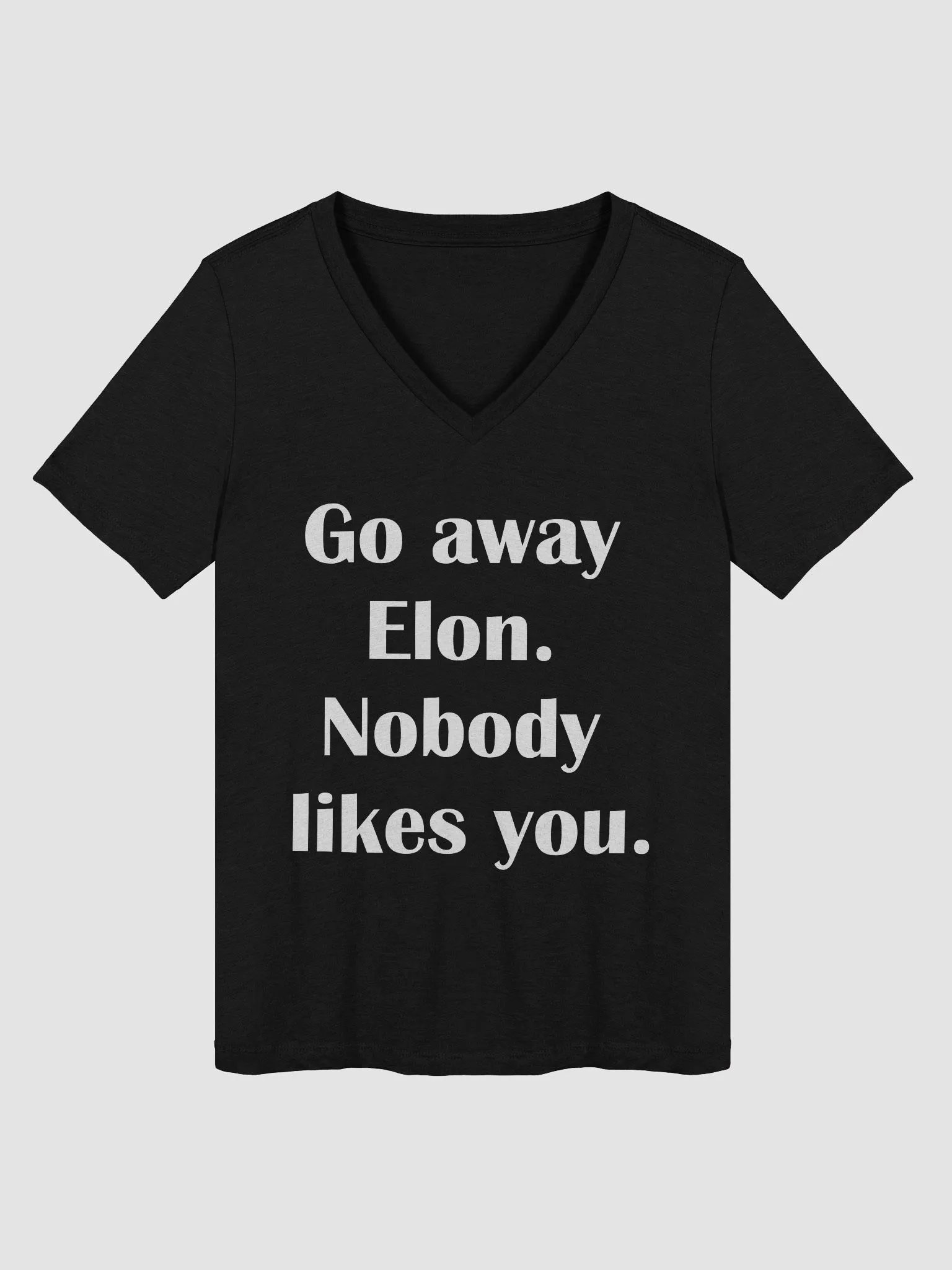 Go Away Elon V Neck product image (4)