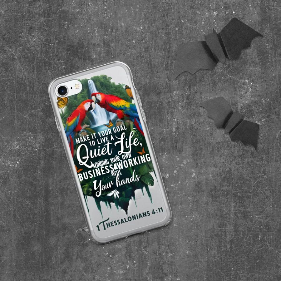 Live a Quiet Life iPhone Case product image (6)