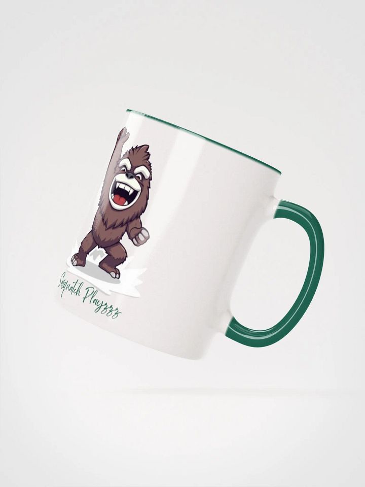 Sasquatch Playzzz Dark Green Mug! product image (2)