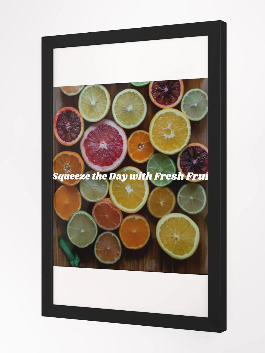 Wall Art Fruit Framed High-Quality Matte Poster (in) product image (7)