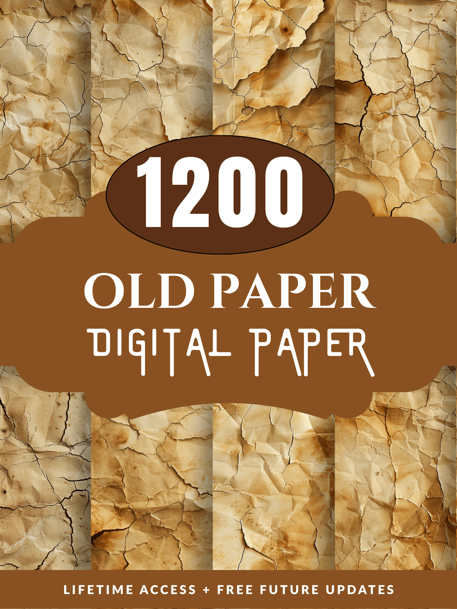 Old Paper Digital Bundle Vintage Journal Pages Antique Background product image (6)