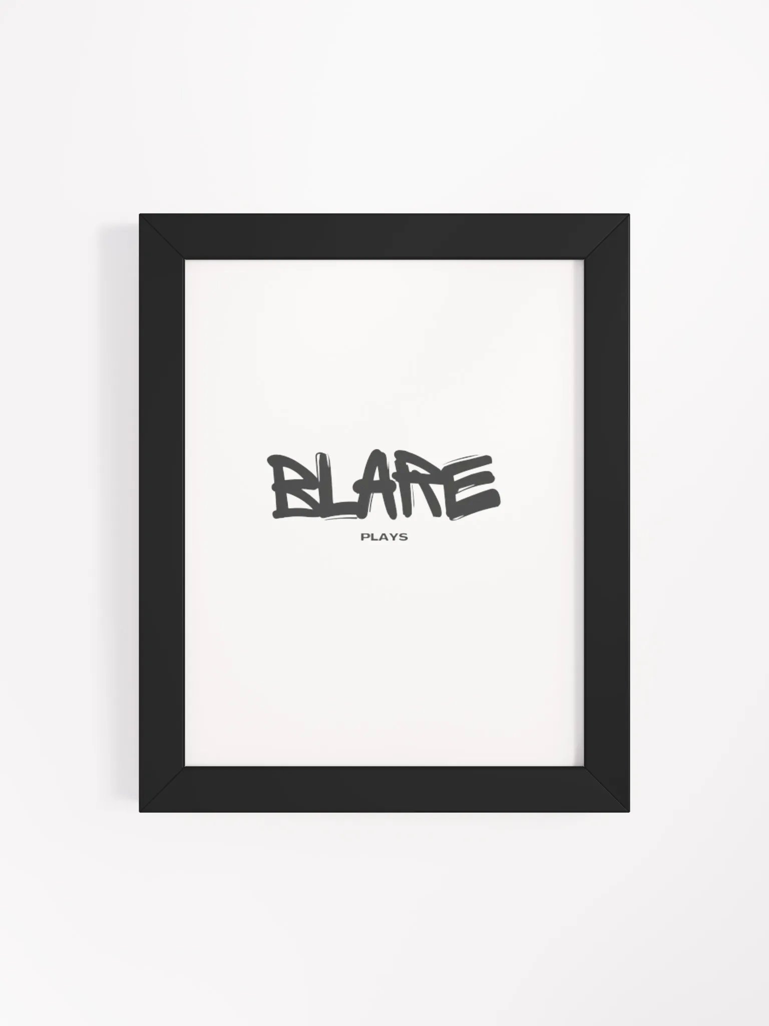 Minimalist Blare Plays Poster product image (68)