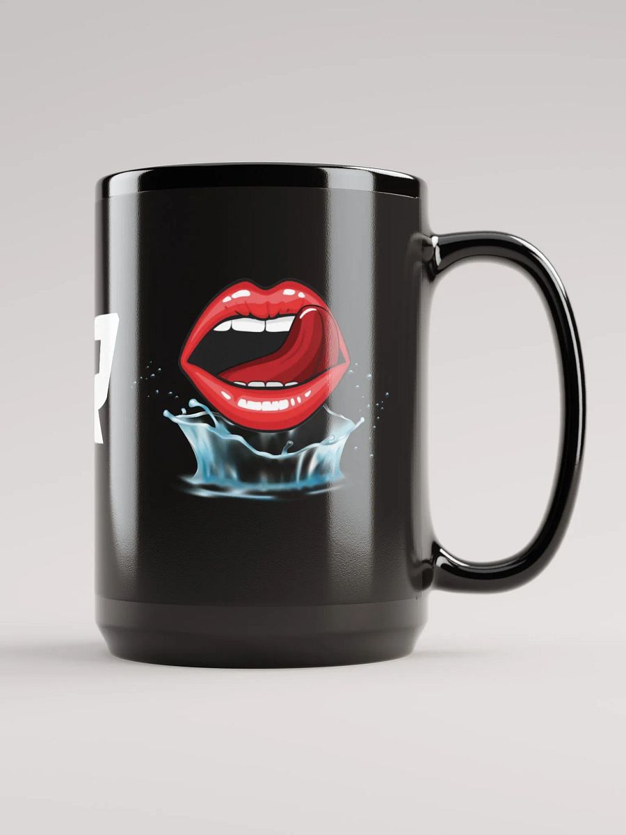 Wet Lips Black Mug 15oz product image (1)