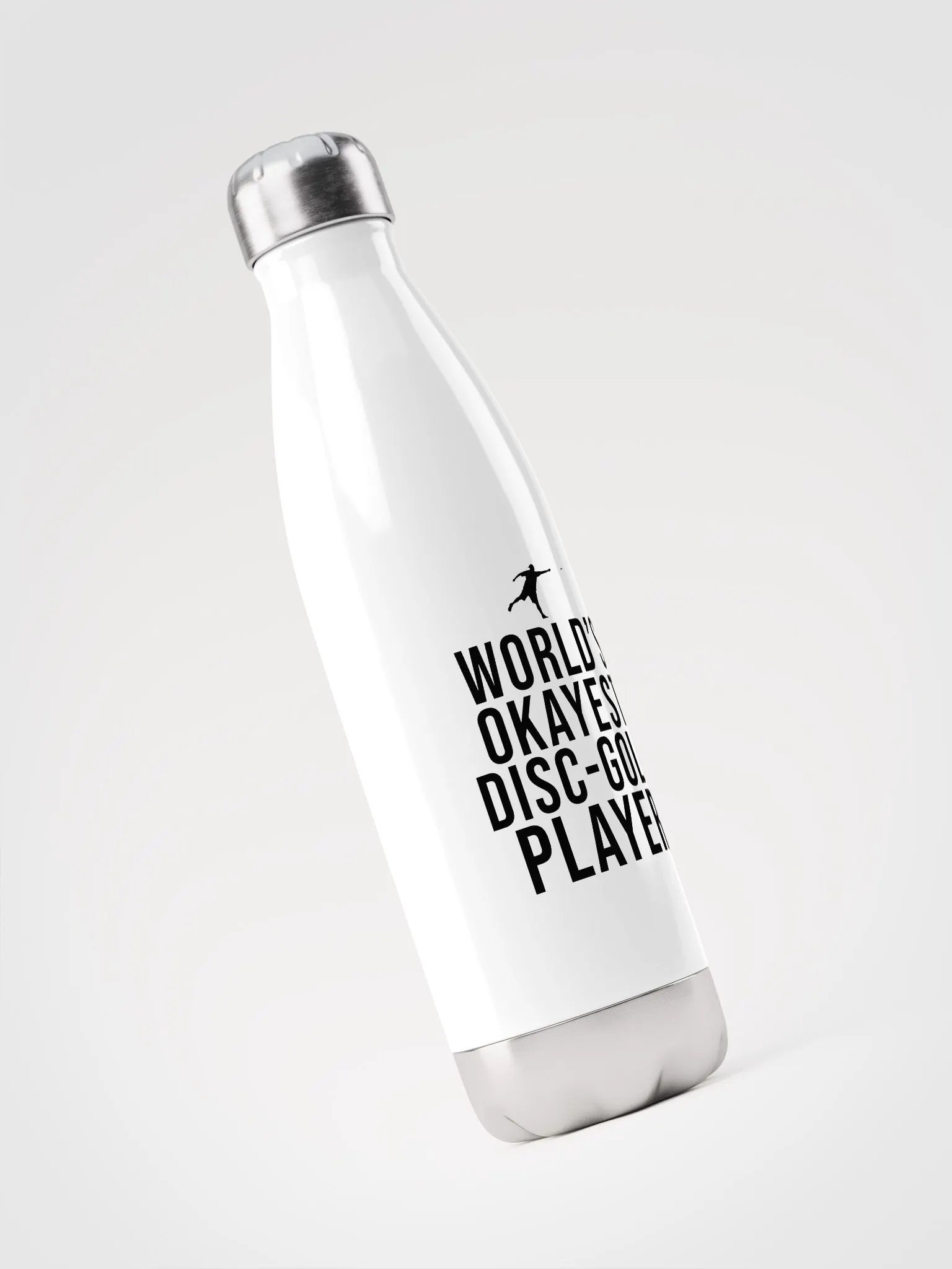 World's okayest disc-golf player - stainless steel bottle! product image (3)