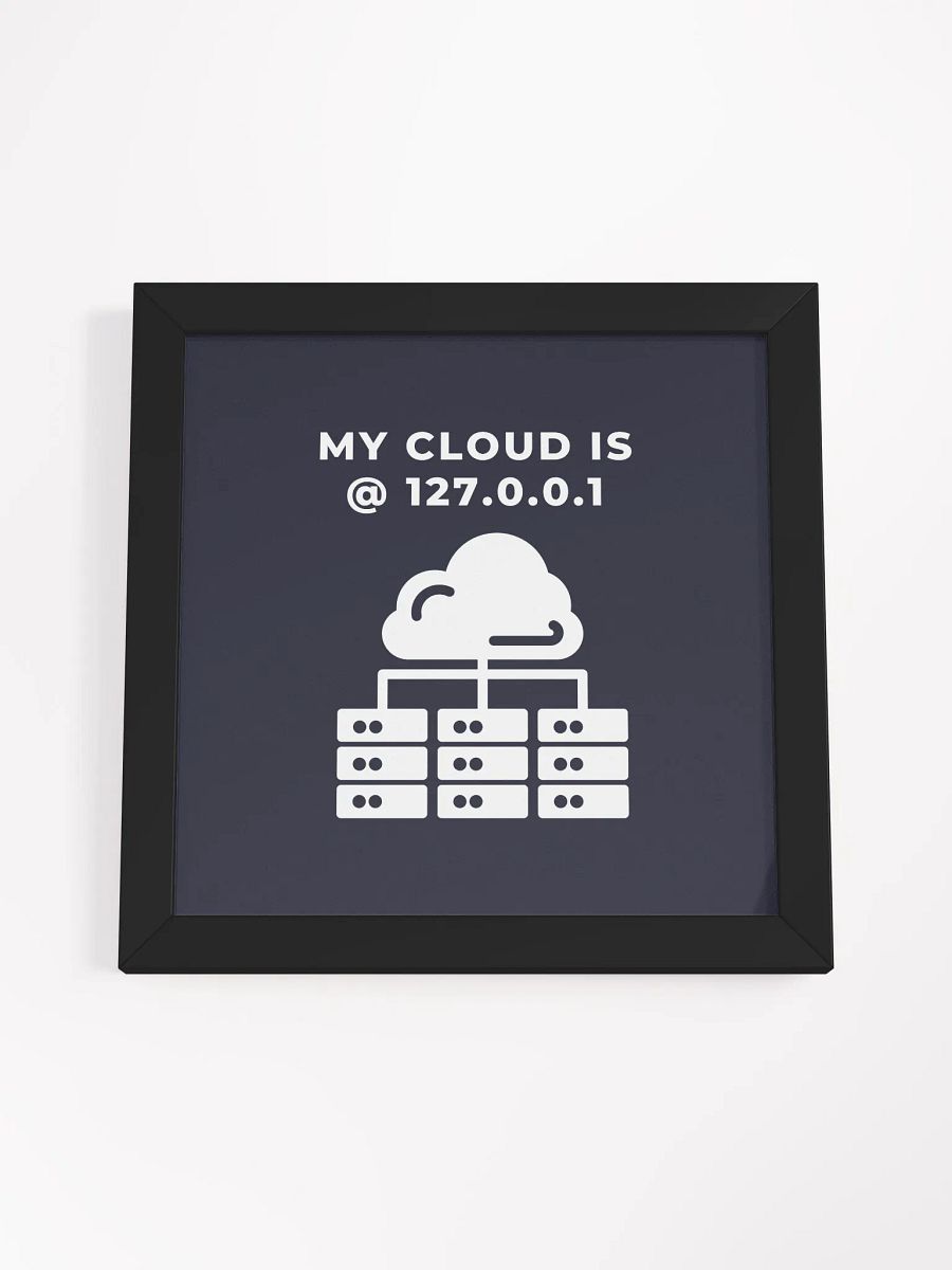 Home Cloud - Framed Print product image (18)