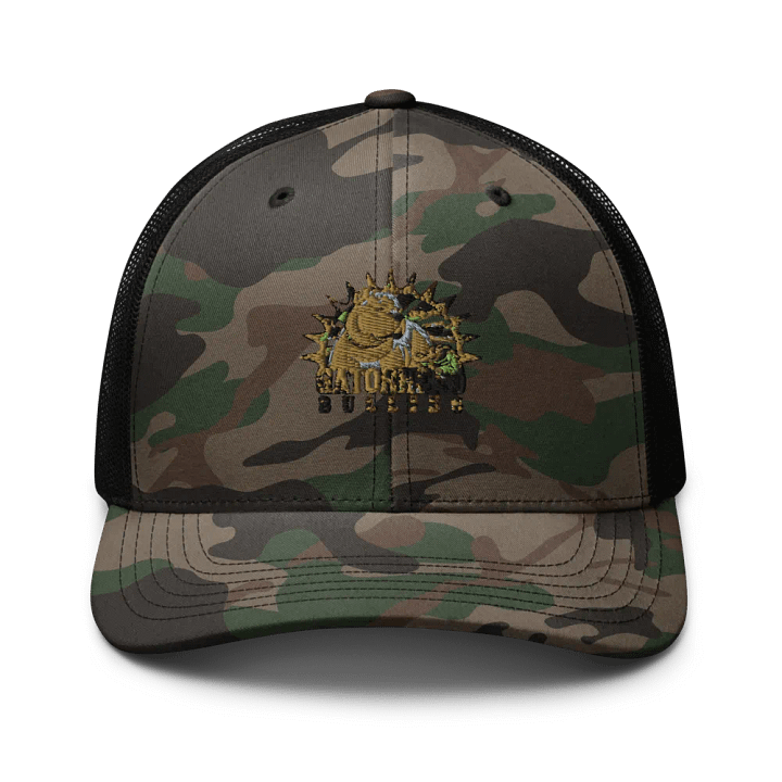 CAMO GATORHEAD BULLIES TRUCKER CAP product image (1)