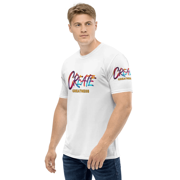 Create Greatness Dynamic Huge Print T-Shirt product image (2)