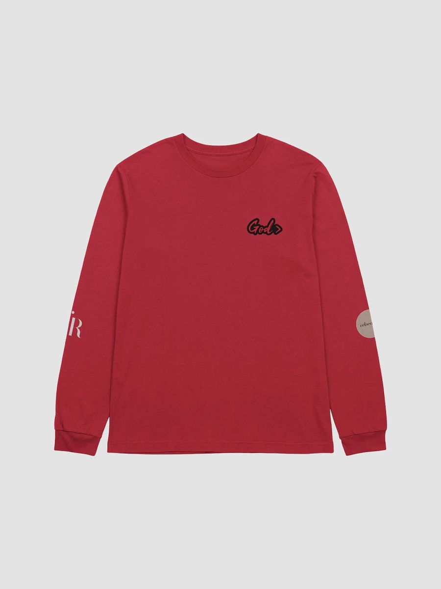 God > ALT Long Sleeve - (RED TEXT) product image (6)