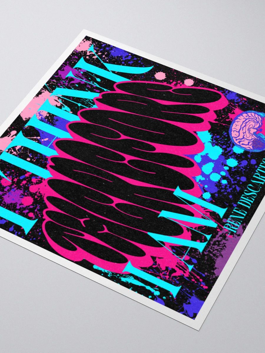 I THINK, THEREFORE I AM. Sticker Set product image (7)