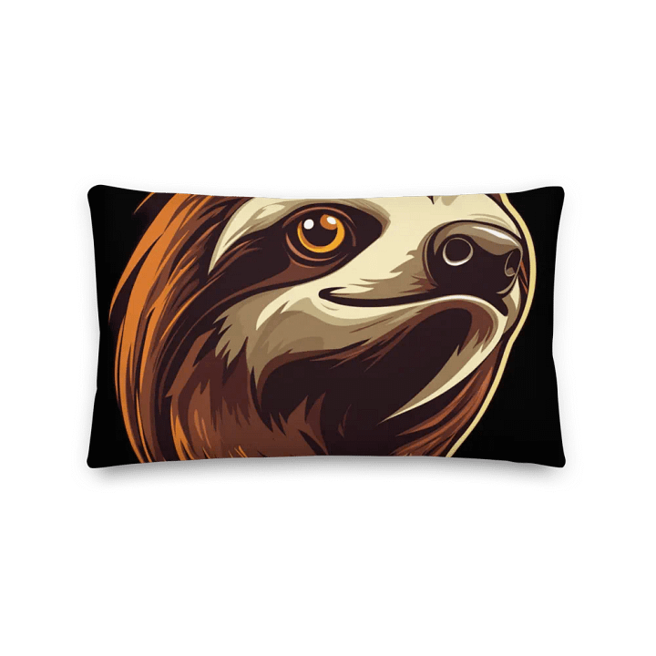 Sloth Serenity Premium Pillow product image (2)