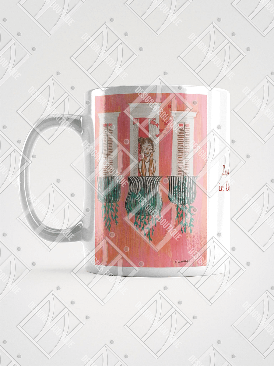 NN Designer Boutique x Camila Arraiza: Mug(Brunette) – Love is Brewing in Old San Juan product image (1)