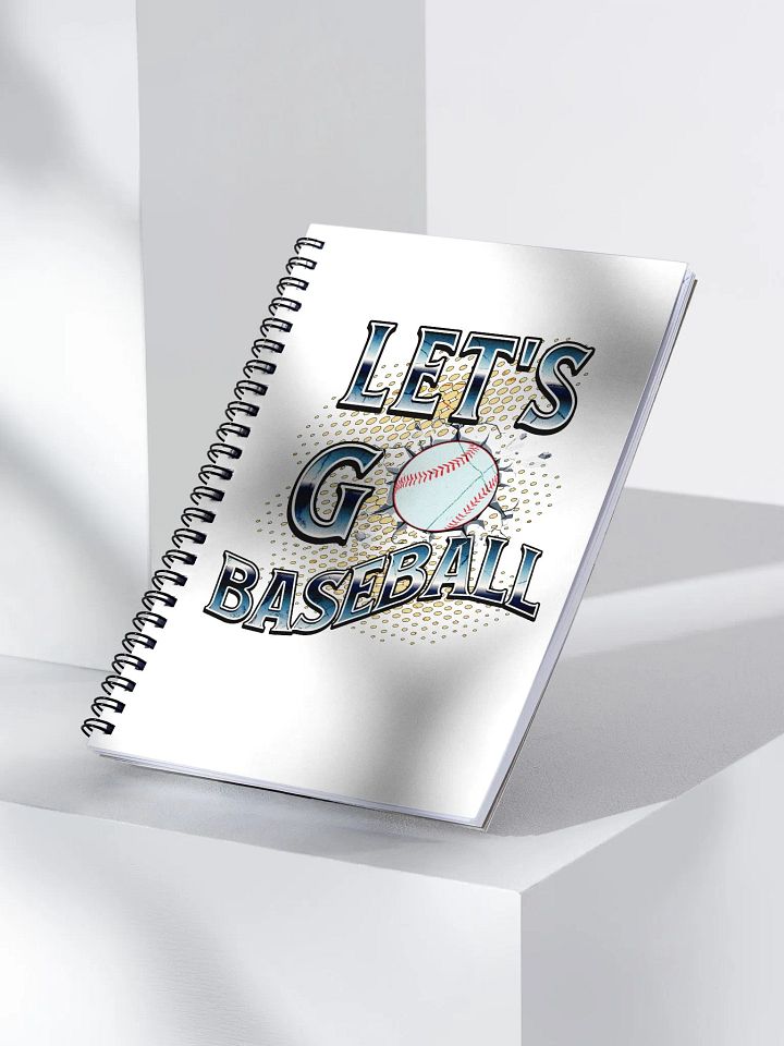 Lets Go Baseball Dynamic Breakthrough Spiral Notebook product image (2)