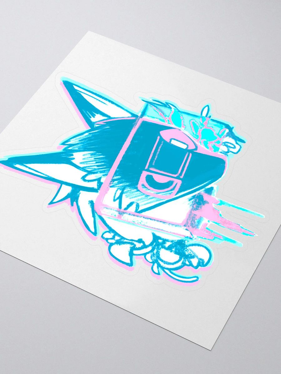 Trans VHS Vulpes Sticker product image (3)