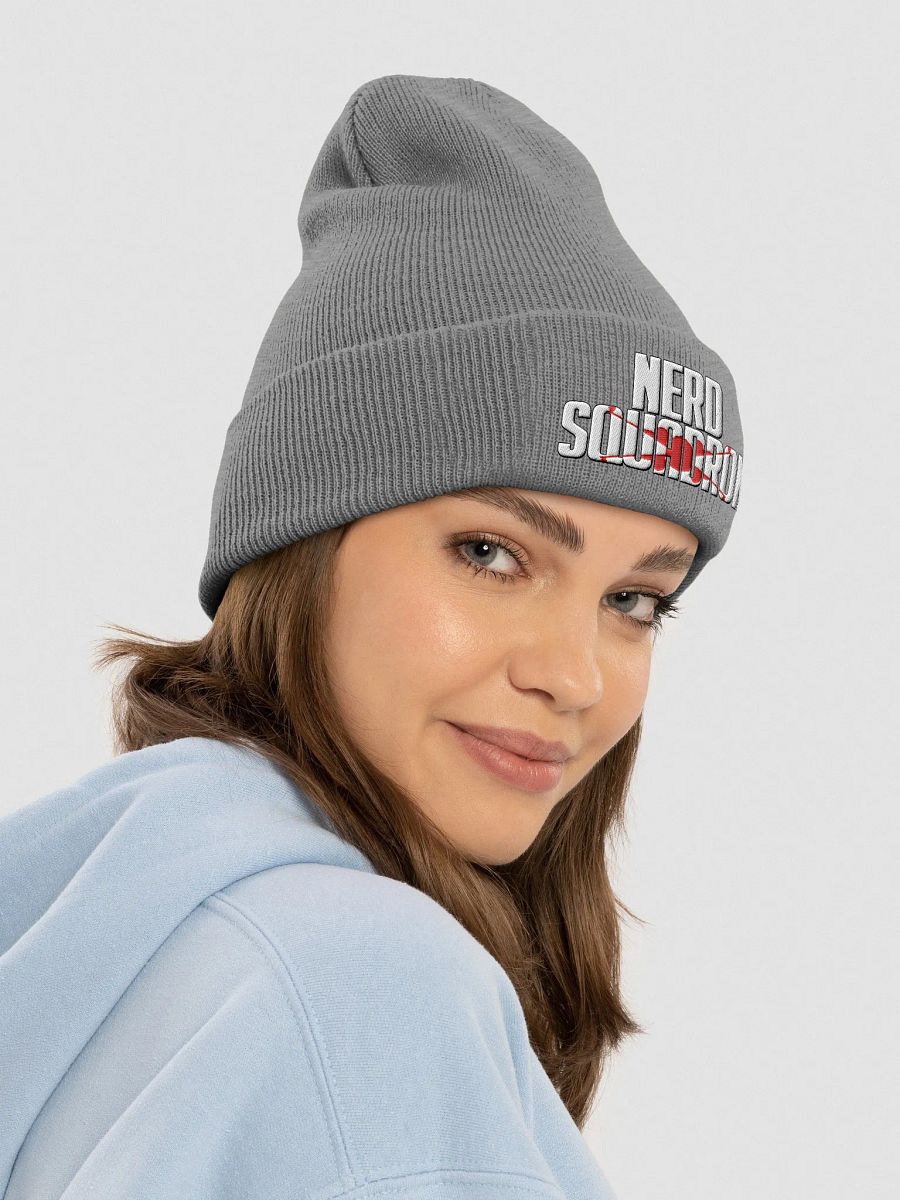 Nerd Squadron Cuffed Beanie product image (13)