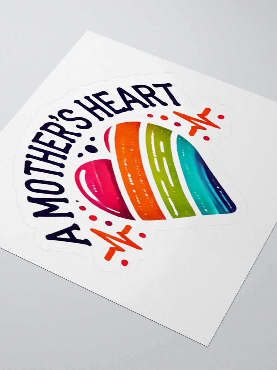Mother's Heart Kiss Cut Stickers product image (9)