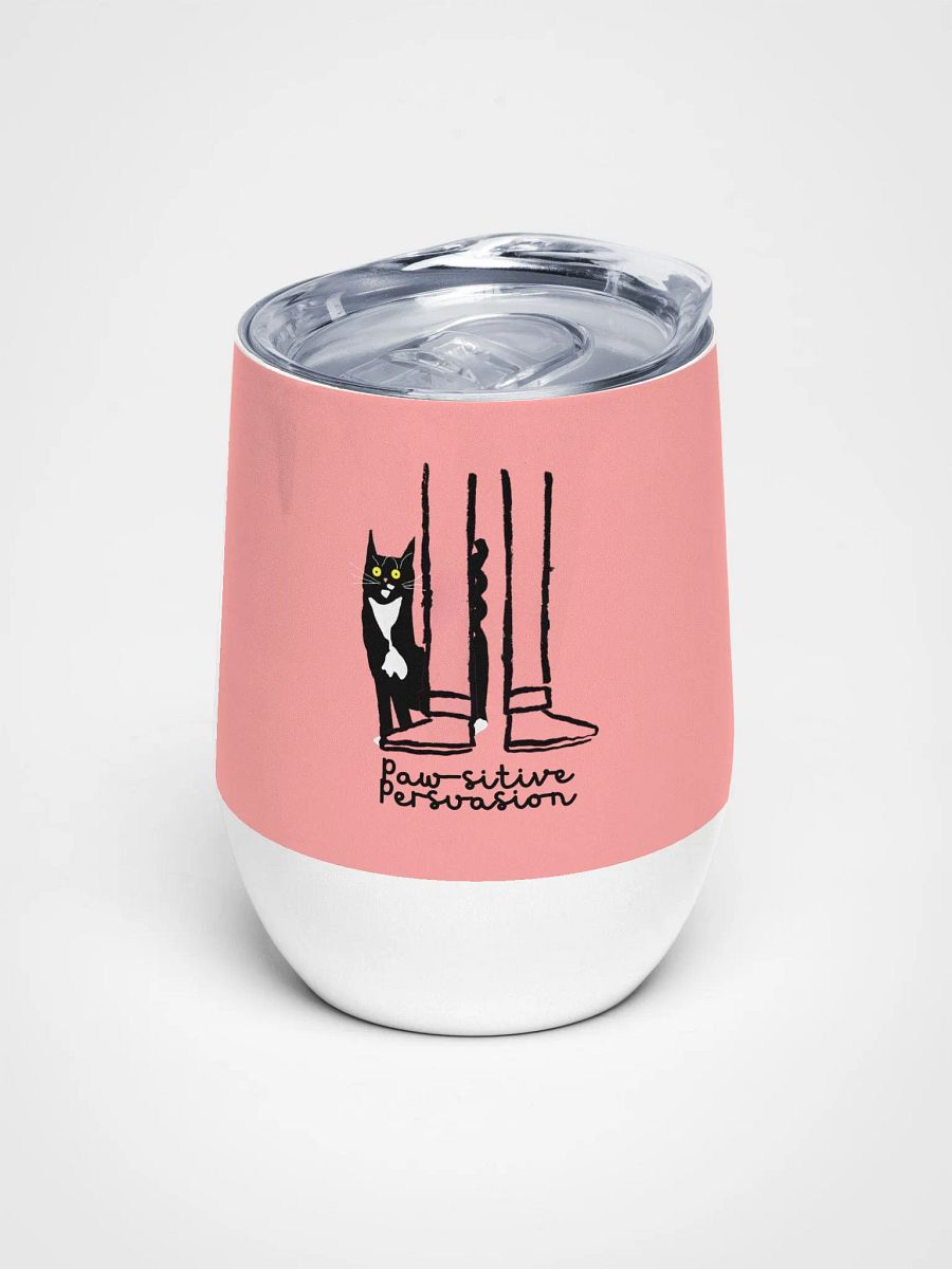 Pawsitive Persuation Wine Tumbler product image (1)