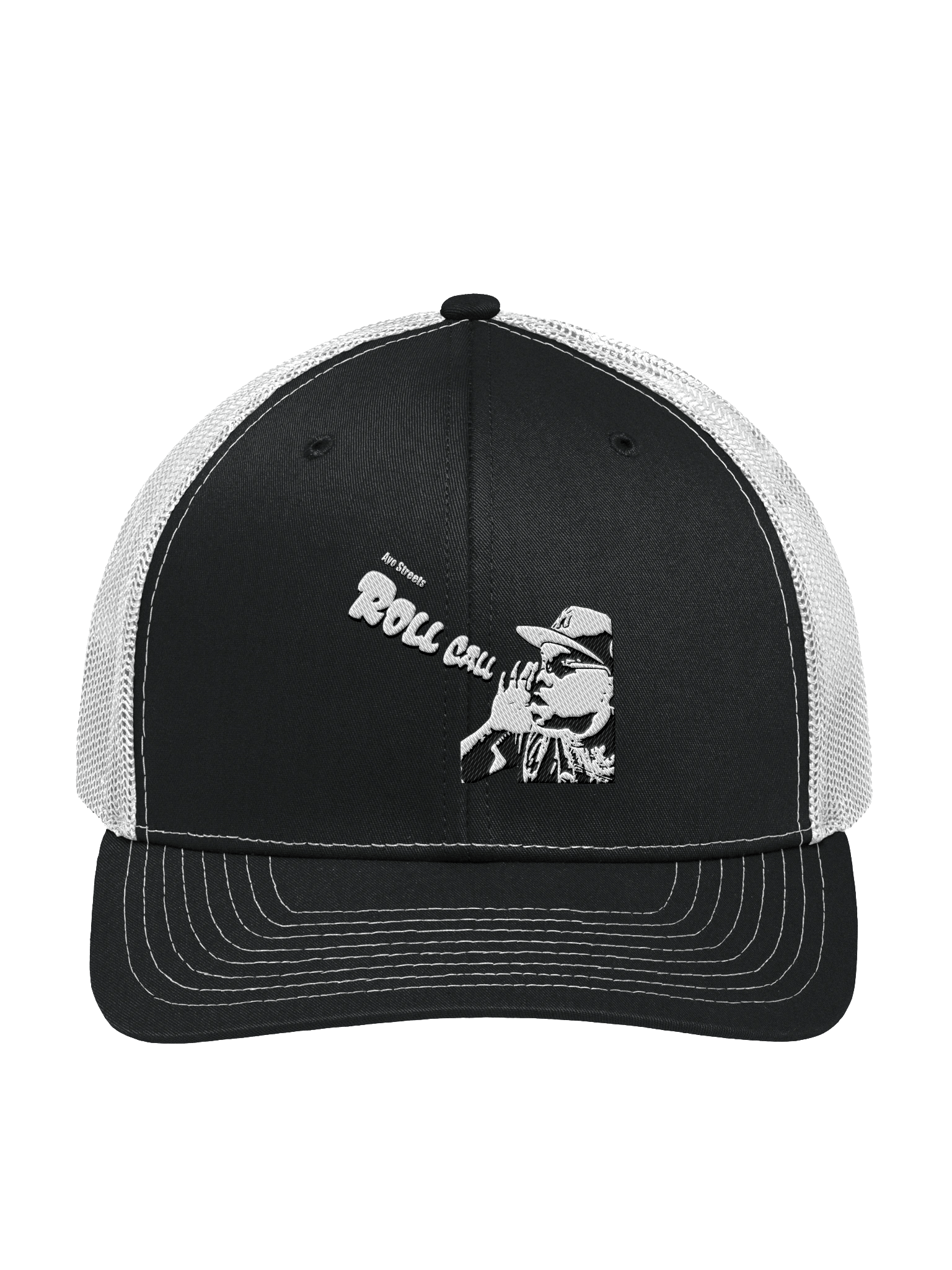 Roll Call Black & white Dad Hat product image (1)