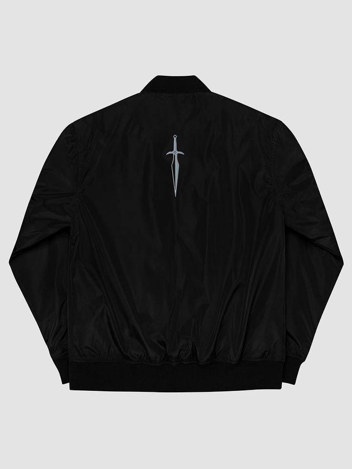 Killakris Faux Leather Bomber Jacket product image (2)